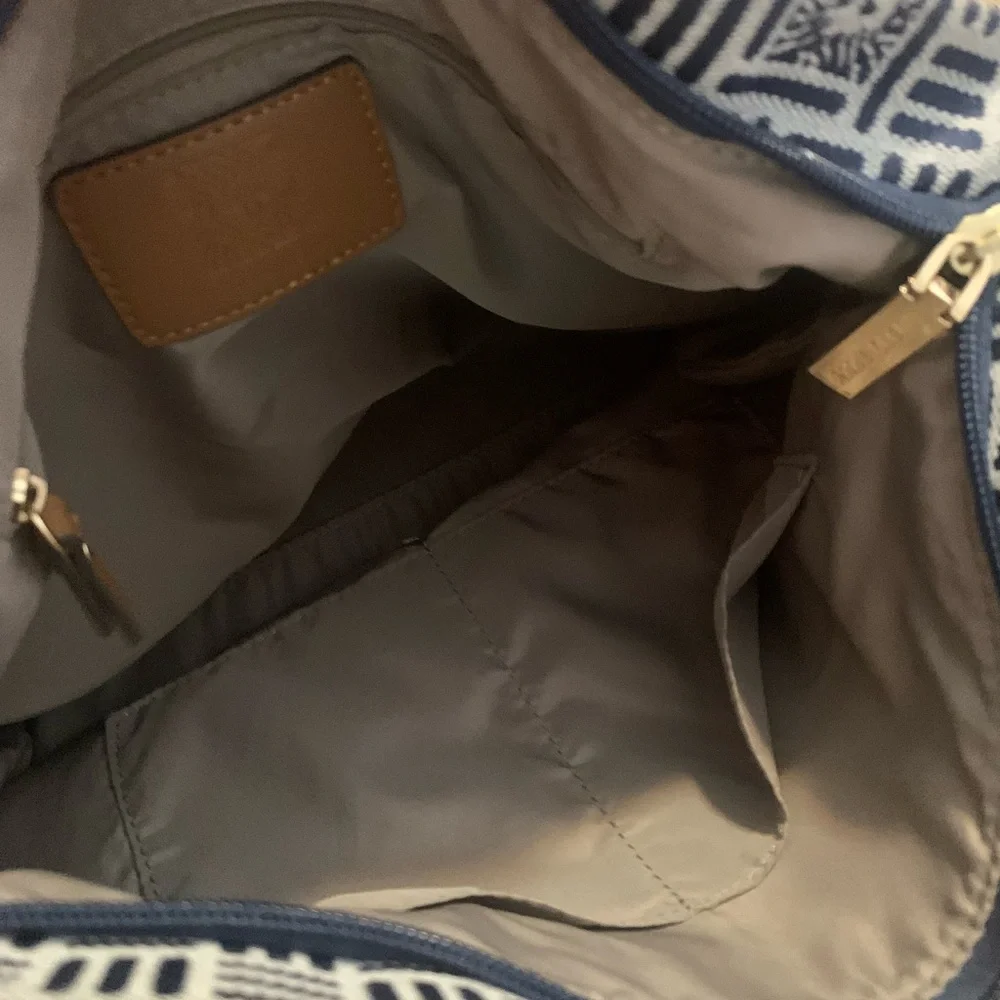 Anne Klein Hobo Purse Bag with Tassles